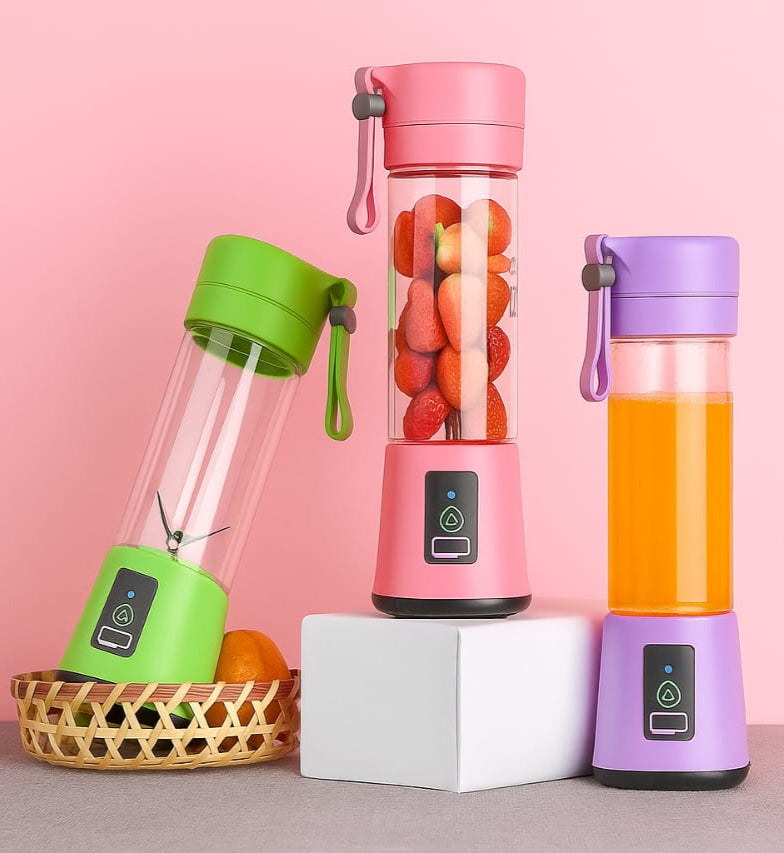 Portable Electric 6 Blade USB Juice Maker (380 ml)